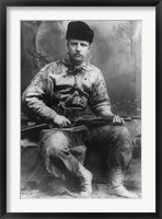 Framed Young Theodore Roosevelt