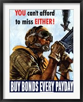 Framed Buy Bonds Every Payday