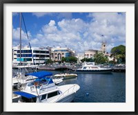 Framed Careenage, Bridgetown, Barbados, Caribbean