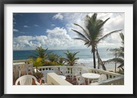 Framed View of Soup Bowl Beach, Bathsheba, Barbados, Caribbean