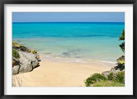 Framed Serene Drew's Bay Beach, Bermuda