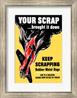 Framed Keep Scrapping