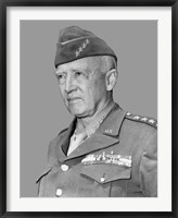 Framed General George Smith Patton