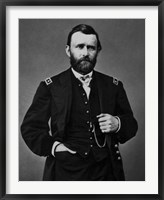 Framed General Ulysses S Grant (standing portrait)