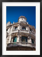 Framed Cuba, Havana, Havana Vieja, Hotel Raquel, exterior