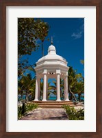 Framed Wedding gazebo, Riu Palace, Bavaro Beach, Higuey, Punta Cana, Dominican Republic