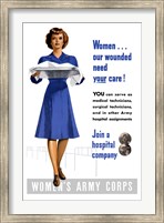 Framed Women's Army Corps