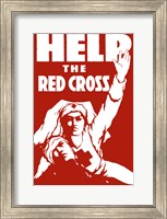 Framed Help the Red Cross