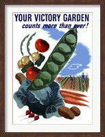 Framed Your Victory Garden