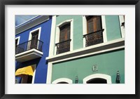Framed Street Scene, Old San Juan, Puerto Rico
