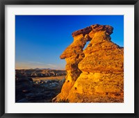 Framed Rock, Milk River, Writing on Stone Park, Alberta