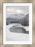 Framed Icefields Parkway, Jasper National Park, Alberta, Canada