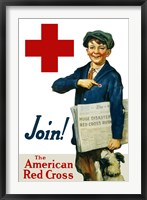 Framed Join the American Red Cross