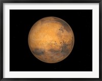 Framed Planet Mars