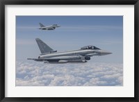 Framed German Eurofighter Typhoon Jets