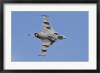 Framed Hungarian Air Force Saab JAS-39 Gripen