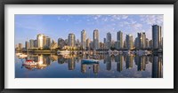 Framed City Skyline, False Creek, Vancouver, British Columbia