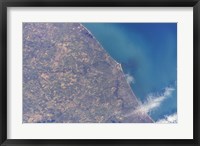 Framed Satellite view of St Joseph Area, Michigan