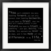 Framed Trust Quote