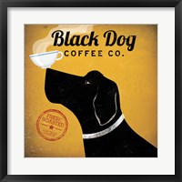 Black Dog Coffee Co. Framed Print