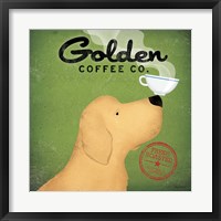 Framed Golden Dog Coffee Co.