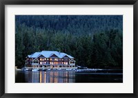 Framed King Pacifci Lodge, British Columbia, Canda