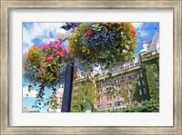 Framed Flowers, Empress Hotel, Victoria, British Columbia