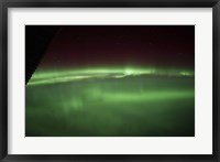 Framed Aurora Borealis as Viewed onboard the International Space Station