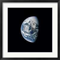 Framed View of Earth taken from the Apollo 13 Spacecraft