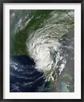 Framed Tropical Storm Beryl Soaking parts of Northern Florida and Southern Georgia
