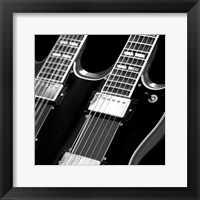 Classic Guitar Detail I Framed Print