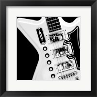 Classic Guitar Detail II Framed Print