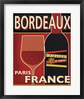 Framed Bordeaux