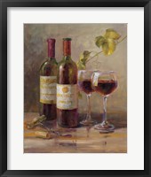 Opening the Wine I Framed Print