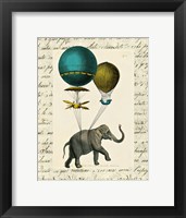 Framed Elephant Ride I