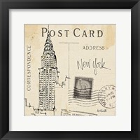 Framed Postcard Sketches I