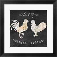 Le Coq Cameo Sq Framed Print