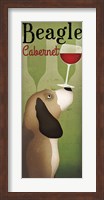 Framed Beagle Winery Cabernet