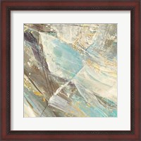 Framed 'Blue Water I' border=