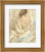 Framed 'Abstract Figure Study I' border=