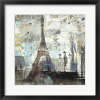 Framed Eiffel Tower Neutral