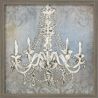 Framed 'Luxurious Lights II' border=