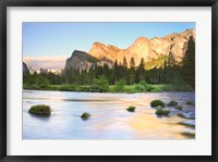Framed Bridal Falls, Yosemite, California,