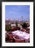 Framed Riviera Cafe, Cannes, France