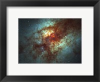 Framed Super Star Clusters in Dust-Enshrouded Galaxy