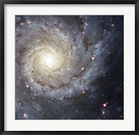 Framed Spiral Galaxy M74