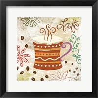 Framed Colorful Coffee IV