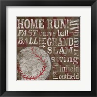 All Star Sports III Framed Print