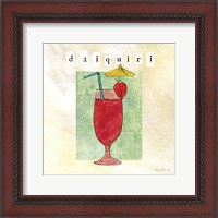 Framed 'Tropical Cocktails I' border=