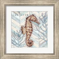 Framed 'Chevron Shell V' border=